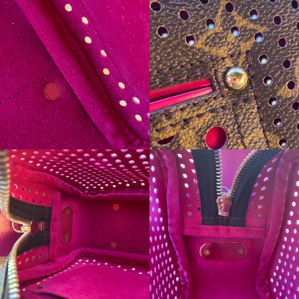 SOLD Louis Vuitton RARE Limited Edition Perforated Mini Trocadero Shoulder Bag - Picture 15 of 16